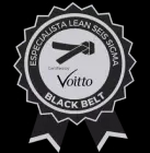 selo CERTIFICAÇÃO BLACK BELT