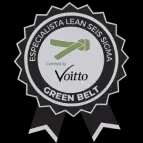 selo CERTIFICAÇÃO GREEN BELT