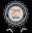 selo CERTIFICAÇÃO MASTER BLACK BELT