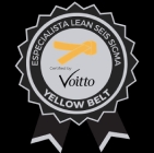 selo CERTIFICAÇÃO YELLOW BELT